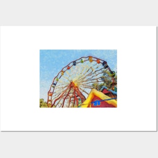 Ferris Wheel Posters and Art